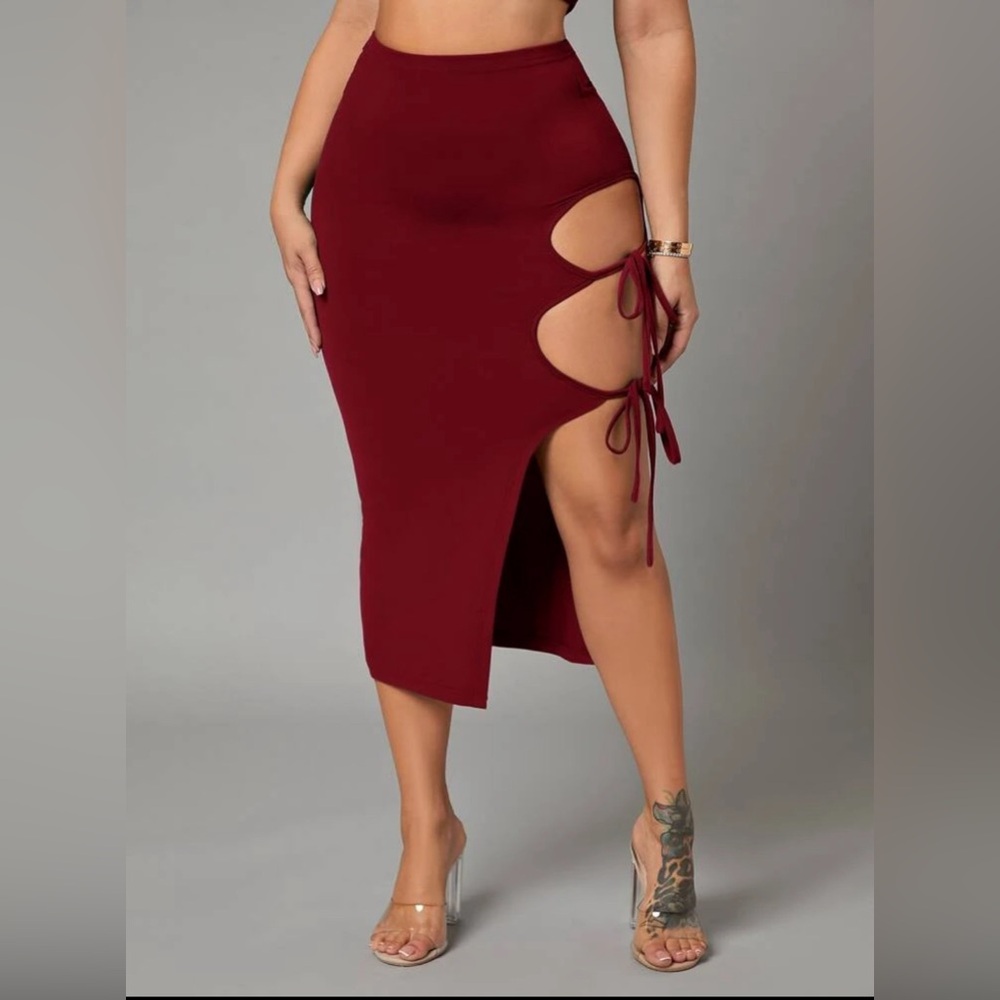 High waist skirt